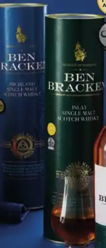 Lidl Ben Bracken Islay Single Malt Scotch Whisky, 40% vol offer