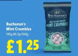 Lidl Buchanan's Mint Crumbles offer