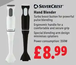 Lidl Silvercrest Hand Blender offer