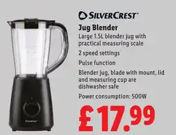 Lidl Silvercrest Jug Blender offer