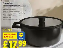 Lidl Silvercrest Cast Aluminium Casserole Dish offer