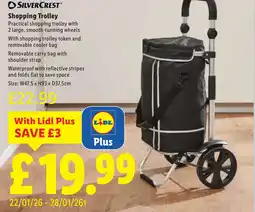 Lidl Silvercrest Shopping Trolley offer