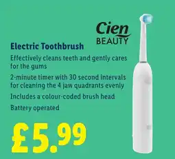 Lidl Electric Toothbrush offer
