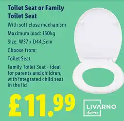 Lidl Toilet Seat or Family Toilet Seat offer