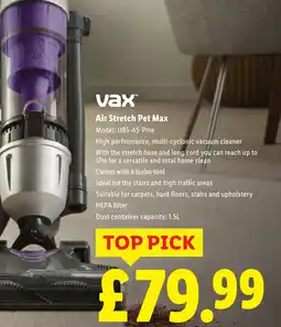 Lidl Air Stretch Pet Max offer