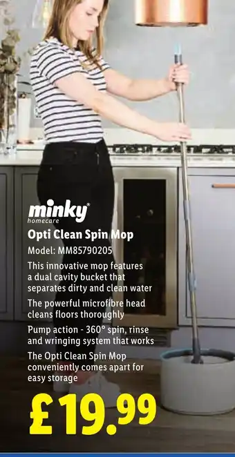 Opti Clean Spin Mop