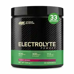 Costco Optimum Nutrition Electrolyte Powder Forest Berries, 2 x 264g offer