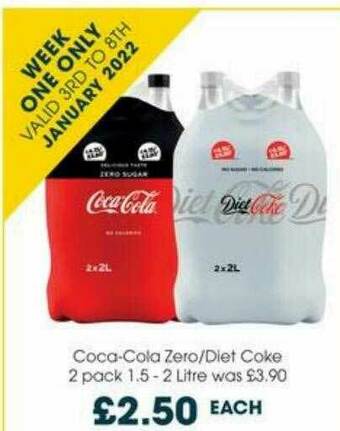 Centra Coca-cola Zero Diet Coke offer