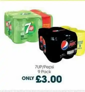 Centra 7up Pepsi 9 Pack offer