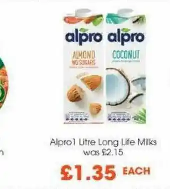 Alpro Long Life Milks