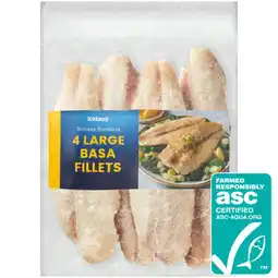Iceland Iceland 4 Large Basa Fillets 600g offer