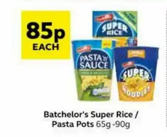 SuperValu Batchelor's Super Rice Pasta Pots offer