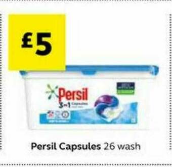 SuperValu Persil Capsules offer