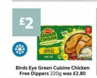 SuperValu Birds Eye Green Cuisine Chicken Free Dippers offer