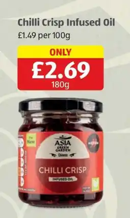 Aldi Chilli Crisp Infused Oil offer
