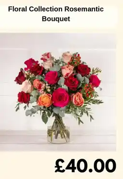 Sainsbury's Floral Collection Rosemantic Bouquet offer