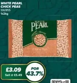 Bestway White pearl chick peas offer