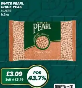 Bestway White pearl chick peas offer