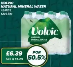 Bestway Volvic natural mineral water offer