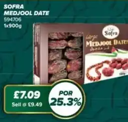 Bestway Sofra medjool date offer