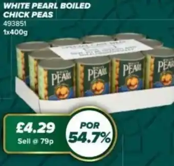 Bestway White pearl boiled chick peas offer