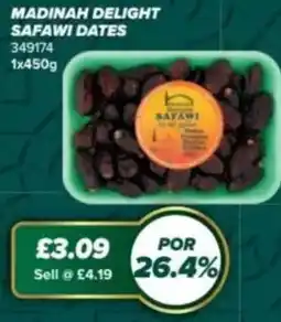 Bestway Madinah delight safawi dates offer