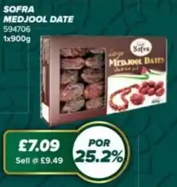 Bestway Sofra medjool date offer