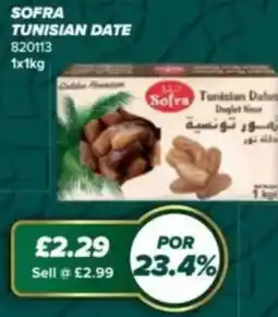 Bestway Sofra tunisian date offer