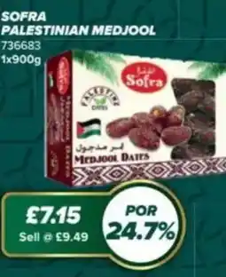 Bestway Sofra palestinian medjool offer