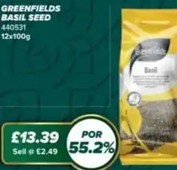 Bestway Greenfields basil seed offer