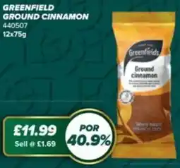Bestway Greenfield ground cinnamon offer