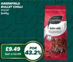 Bestway Greenfield bullet chilli offer