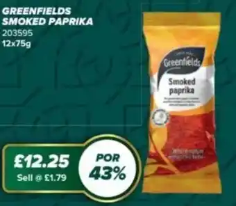 Bestway Greenfields smoked paprika offer