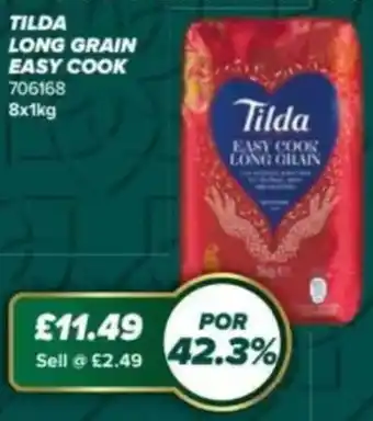 Tilda long grain easy cook