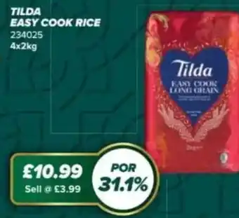 Bestway Tilda easy cook rice offer