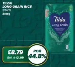 Bestway Tilda long grain rice offer