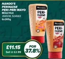 Bestway Nando's perinaise peri-peri mayo Mild/Hot offer