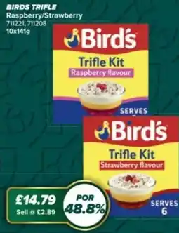 Bestway Birds trifle Raspberry/Strawberry offer