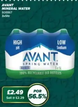 Bestway Avant spring water offer