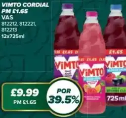 Bestway Vimto cordial offer