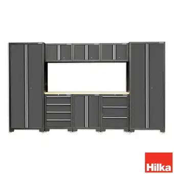 Costco Hilka 24 Gauge Steel 9 Piece Cabinet Set offer