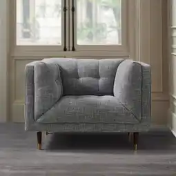 Costco Isla Grey Fabric Armchair offer