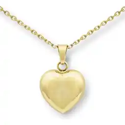 Costco 14ct Yellow Gold Heart Pendant offer