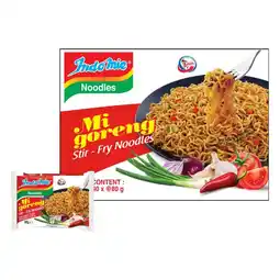 Costco Indomie Mi Goreng Stir Fry Noodles, 40 x 80g offer