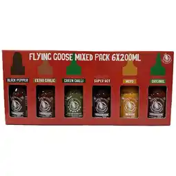 Costco Flying Goose Sriracha Chilli Sauce Selection Pack, 6 x 200ml offer