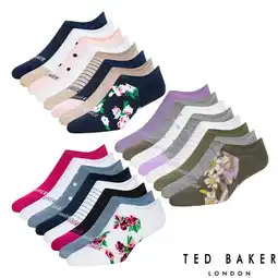 Costco Ted Baker Ladies Liner Sock, 8 Pack offer