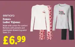 Lidl Esmara Ladies' Pyjamas offer