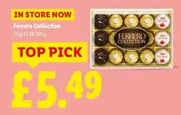 Lidl Ferrero Collection offer