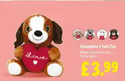 Lidl Valentine’s Soft Toy offer