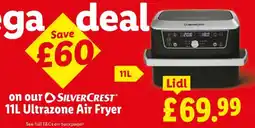 Lidl SILVERCREST 11L Ultrazone Air Fryer offer